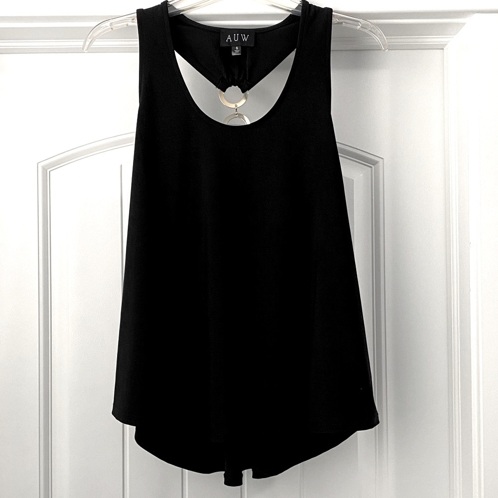 AUW Black Tank Top